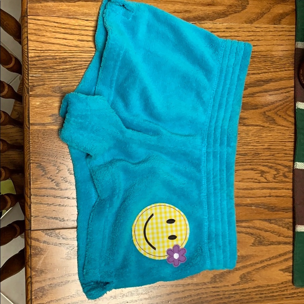 Blue shorts